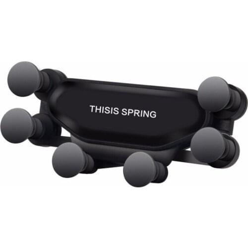 360 rotation Gravity Car Phone Holder Air Vent Flexible adjustment Clip Stand Cell Mobile phone GPS Support car accessories