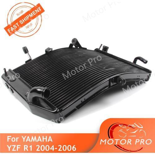 Aluminum Motorcycle Radiator For Yamaha YZF R1 2004 2005 2006 Engine Water Cooling Cooler Accessories YZF-R1 04 05 06