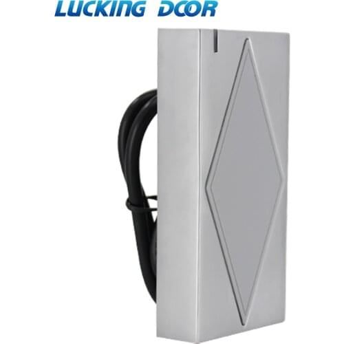 IP66 waterproof metal Rfid 125KHZ 13.56MHZ HID Proximity Card Reader with wiegand door access control system kit