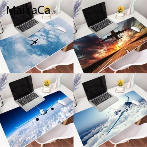 MaiYaCa Airplane flying in the sky Anime Mouse Mat Gaming Mouse Pad Large Deak Mat for overwatch/cs go/world of warcraft