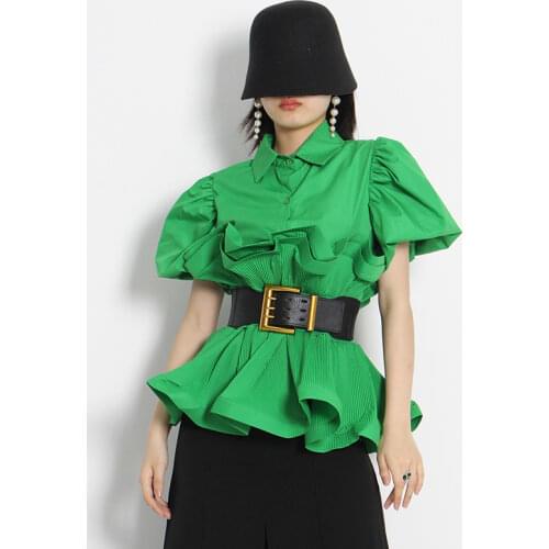 Женские короткие рубашки MAKEACE China At AliExpress