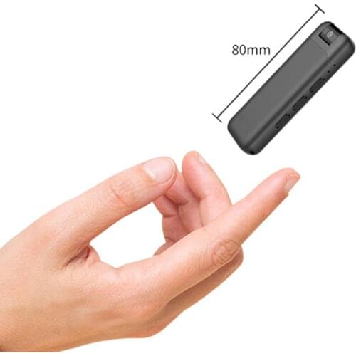 Mini 1080P Mini Body Camera DV Hidden Camcorder 180 Degree Voice Recording