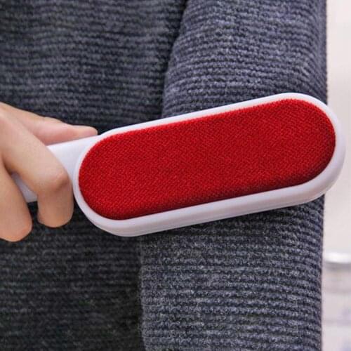 Reusable Pet Dog Hair Remover Double-Sided Sofa Clothes Lint Cleaning Brush Household Cleaning Accessories