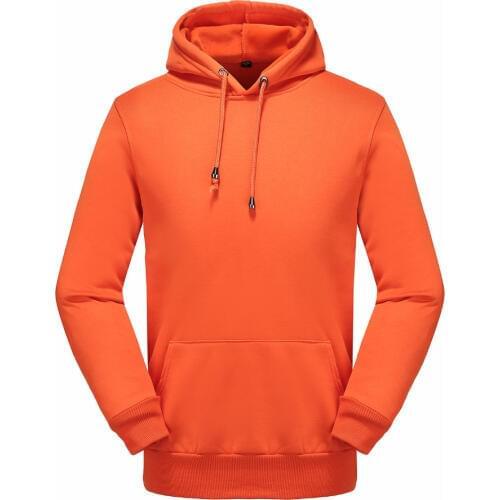 Cool Hockey Free shipping cheap blank orange hockey hoodies Sweatshirt in stock