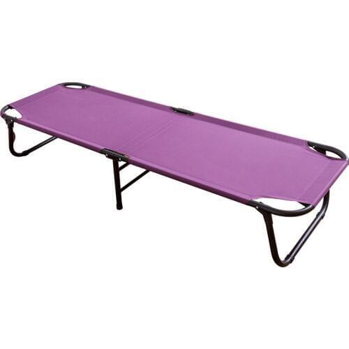 Folding Bed Single Household Small Simple Canvas Economical Portable Lunch Break Bed Marching Office Nap