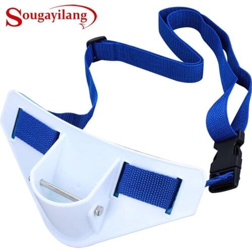 Sougayilang The New Fishing Belly Top Fishing Rod Support 115g/4.0oz Fishing Belt Boat Fishing Belly Top Belt Fishing Tackle