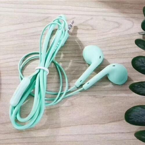 Macaron Sport Earphone Wired Super Bass 3.5mm Earphone Earbud with Built-in Microphone Hands Free