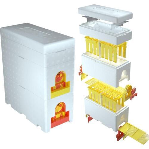 X12 Complete Double Nucs Mini Plus Mating Beehive Beekeeping Beehive Queen Rearing Nucs Beekeeping Pollination Beehive