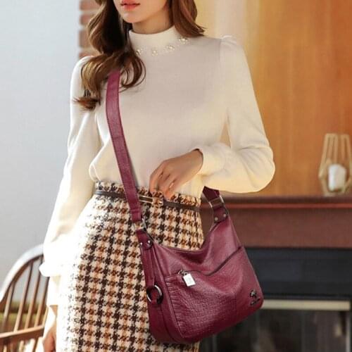 Women Bag Designer Crossbody Bags for Women 2021 New Fashion Soft Leather Bags Women Shoulder Bags Luxury Handbags