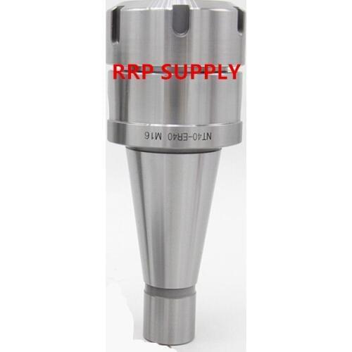 1pc NT40xER40 collet chuck holder, collet chuck adapter, collet chuck arbor,with drawbar thread: M16. Zhengzhou brand