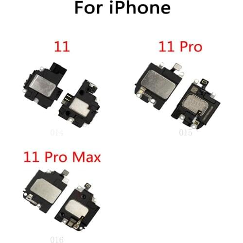 10PCS/Lot Original For iPhone 11 Pro 11ProMax Bottom Loud Speaker Loud Sound Buzzer Ringer Speaker Flex Cable