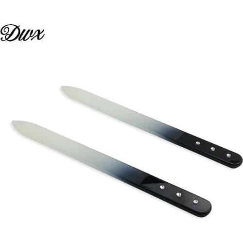 10Pcs/lot Glass Nail Files Durable Crystal Nail File Buffer Inlay Diamond Nail Art Manicure Device Nail Tools Wholesale