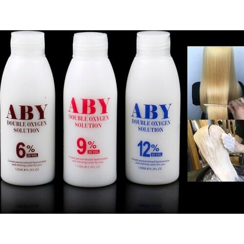 100ml Aromatic Thick Dioxygen Milk Hair Color Cream Bleaching Powder Creme Developer Odorless H2o2 Oxidant 20vol 30vol 40 Vol