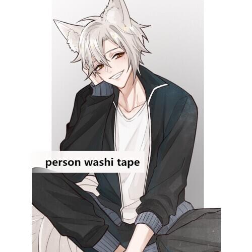 2m Girls Boys Special Oil Washi Tapes Bullet Journal Masking Tape Adhesive Tape DIY Scrapbooking Decoration Washi Stickers