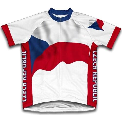 2021 More style CZECH Men And Women classic cycling team short sleeved bike Road Mountain Race Clothing Maillot bike jersey