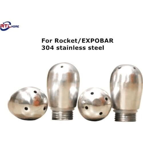 304 stainless steel Universal Milk Foam Spout 4 Holes Coffee Machine Steam Nozzle For Rocket/EXPOBAR Coffee Tools