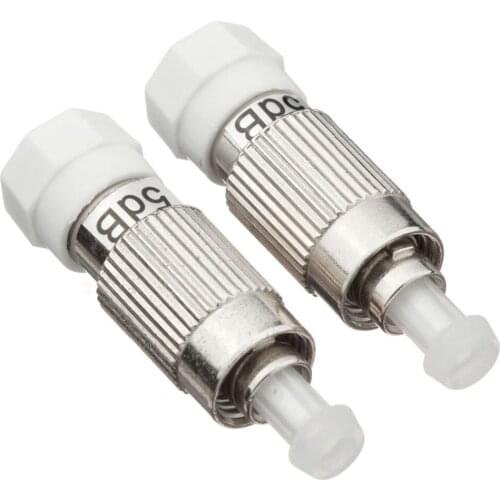 5 PCS 5dB FC UPC Fiber Optical Plug Attenuator (assume male to female, Single Mode)
