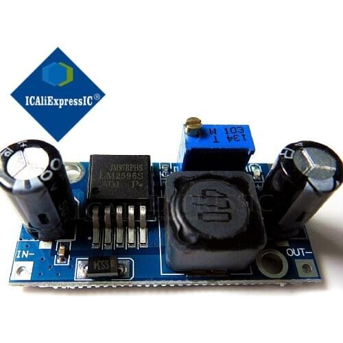5PCS DC-DC Step Down Converter Module LM2596 DC 4.0~40 to 1.3-37V Adjustable Voltage Regulator new In Stock