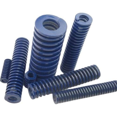 5pcs blue mould die spring high quality comprssion spring durable and rust proof tension springs 8*4*100mm