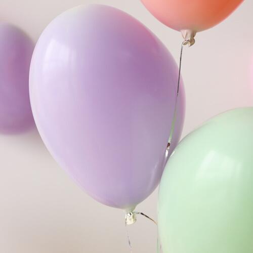 50pcs/pack 10inch 2.2g Macaron Color Heart Shaped Latex Balloons Birthday Party Wedding Christmas Decorations Balloon