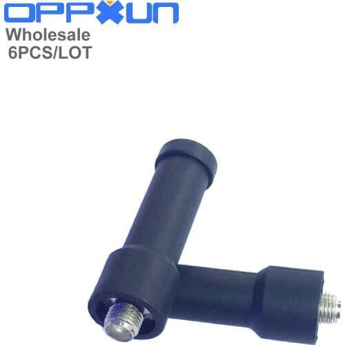 6PCS/LOT Mini SMA-Female Dual Band Soft Antenna For Kenwood Walkie Talkie Radio BAOFENG UV-5R Plus BF-888S PuXing Wouxun TYT