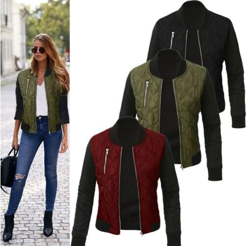 Coldker Women's Bomber Jackets
