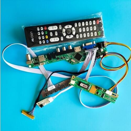 For LP171W01-A4 30pin USB Module VGA AV TV 1 lamps 17.1" New Driver Board Digital Signal Controller HDMI 1440X900
