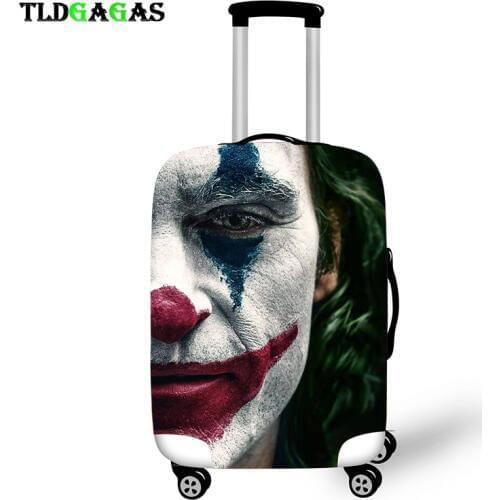 Joker Pattern Elastic Luggage Protective Cover Case For Suitcase Protective Cover Trolley Cases Covers Xl Travel Accessories 3D