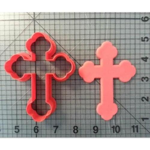 Cross Mace Cookie Molds Kitchen Supplies Pudding Mousse Cake Molds Home DIY Baking Molds DIY Fondling Baking Utensils