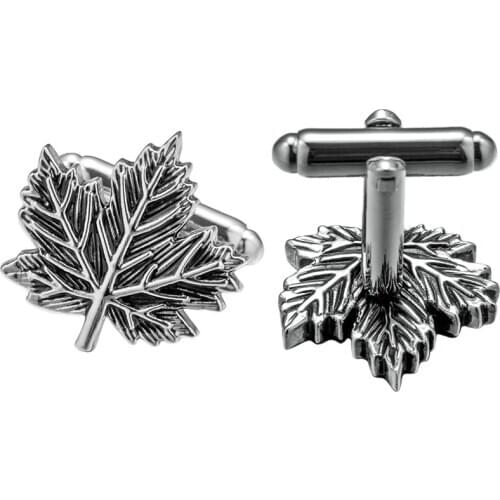 KFLK jewelry shirt cufflinks for mens gift Retro Leaves Brand cuff links buttons High Quality abotoaduras gemelos guests