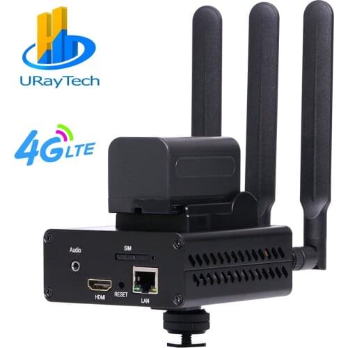 Drone live streaming 4g and wifi live streaming encoding in networking device support SRT