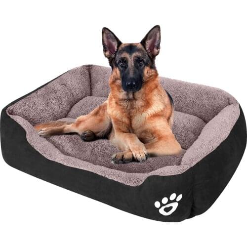 Kennel Pet Supplies Fashion Nest Pad Washable Thick Short Plush Pet Bed