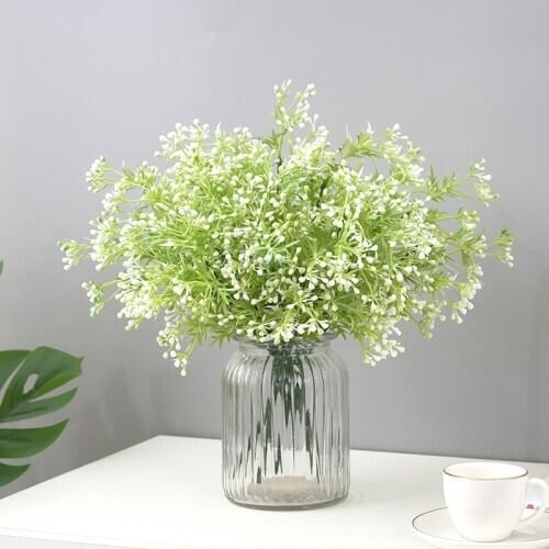 Green Artificial Plant Small Snow Fruit Plastic Artificial Plant Wedding Home Decoration Table Decoration