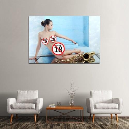 Wall Art Posters Pretty Girl Sexy Model Hot Body Pictures Canvas Painting Wall Picture Home Decorations