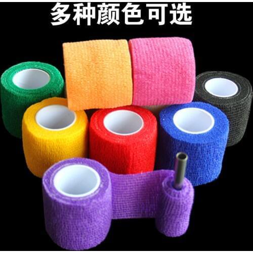 Disposable Self-adhesive Elastic Bandage 5.0CM Tattoo Supplies Tattoo Handle Bandage Wholesale 10 Pcs/lot Tattoo Accessories