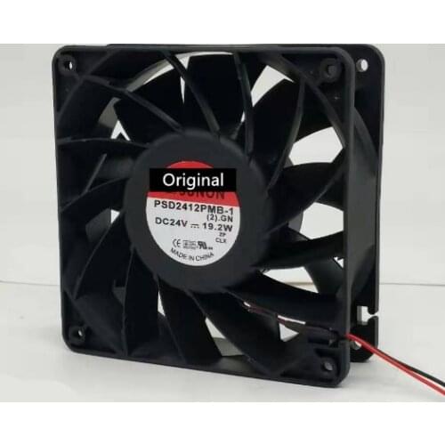 Original new 100% working PSD2412PMB1 120mm 12cm DC 24V 19.2W server inverter axial Cooling Fans