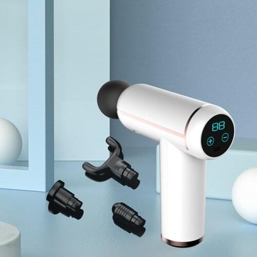 Portable Mini Electric Massage Fascial Gun 32 Speed Deep Tissue Percussion Massager For Pain Relief Fitness Body Relaxation New