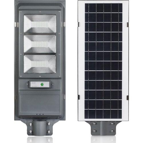 Working 18 Hours Remote Control Led Solar Street Lamp Timing 90w Cob Solar Light Outdoor Integrated Waterproof Ip65 Sunlight