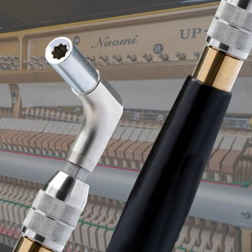 Adjustable Metal Piano Hammer Sandalwood Comfortable Handle Repair Kit 28.5-43cm