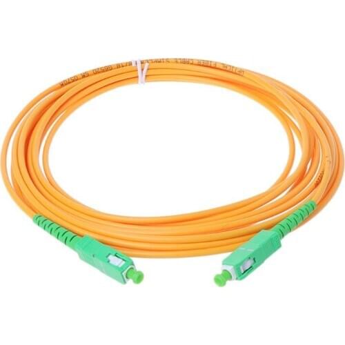 SC/APC-SC/APC-SM 3mm Fiber Optic Jumper Cable Single Mode Extension Patch Cord Wholesale Dropshipping