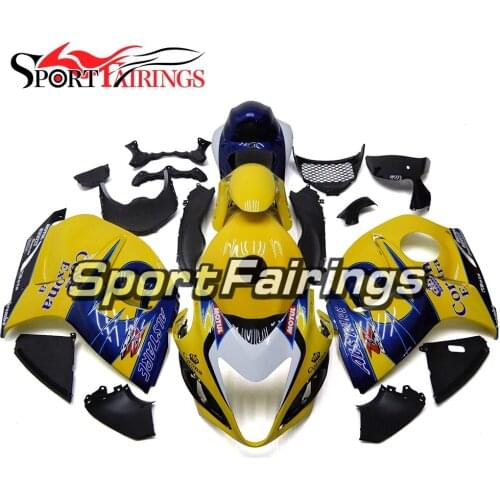Sportbike Fairings For Suzuki GSXR1300 Hayabusa 08 09 10 11 12 13 14 15 16 2008 - 2016 ABS Fairings Yellow Black Bodywork Carene