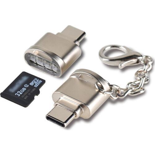 Powstro Type C Micro SD TF Mini Memory Card Reader USB 3.1 OTG Adapter Universal Portable Card Reader