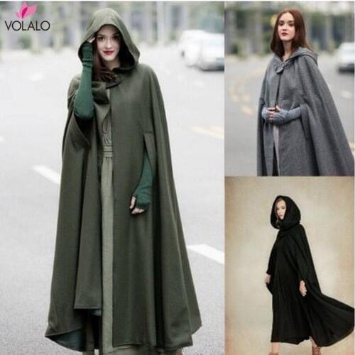Women Coat Open Front Cardigan Jackets Coat Poncho Plus Long No Sleeve Cape Cloak