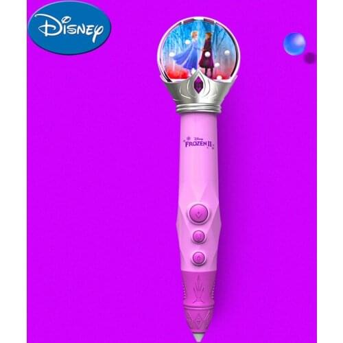 Disney Frozen 3D Pen Filament 1.75mm 3D Printing Pen DIY Pens Drawing Pencil With LED Screen Birthday Educational Gift For Kids