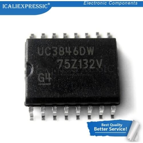5PCS UC3846DW SOP16 UC3846 SOP-16 UC3846DWTR SOP