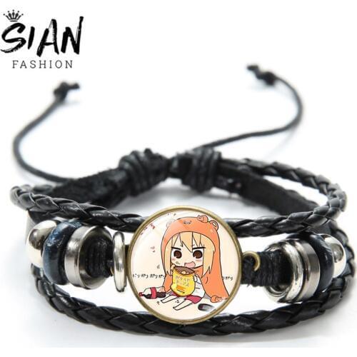SIAN Himouto Umaru Chan Bracelet Japanese Cartoon Himouto Doma Umaru Theme Good Quality Multilayer Bracelets Charm Anime Bangles