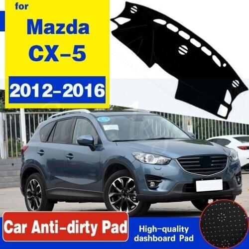 Car Dashboard Cover Dash Mat For Mazda CX-5 CX5 2012 2013 2014 2015 2016 Dashmat Pad Carpet Anti-slip Anti-Sun Car Styling