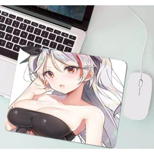 Mouse pad small size gaming mouse pad gaming keyboard table mat natural rubber office decoration carpet mouse pad anime sexy cus