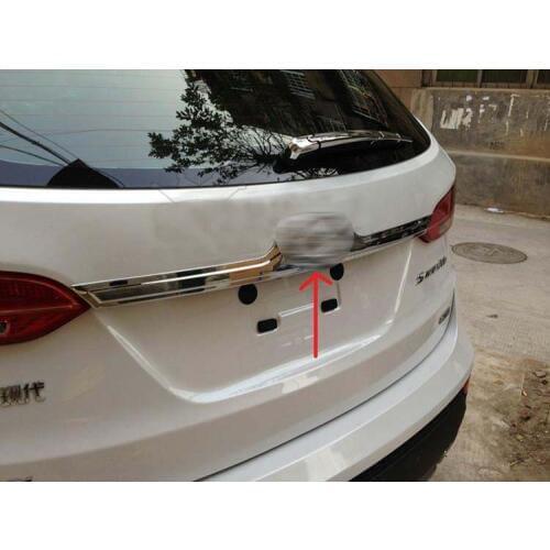 Chrome Rear Trunk Lid Cover Trim For 2013 Santa Fe sport