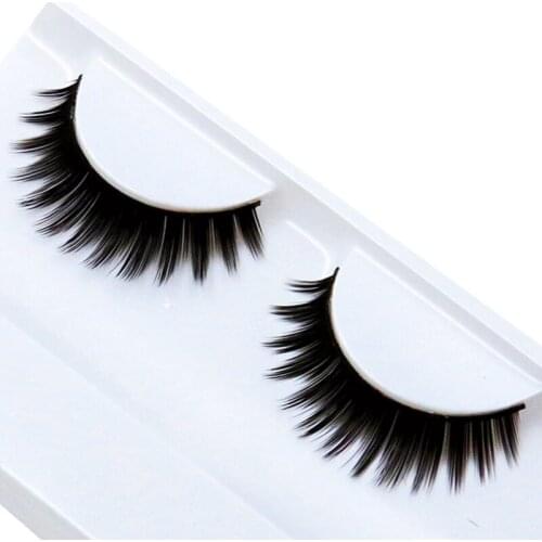 New fashion 1 pair thick false eyelashes nightclub makeup exaggerated fashion false lashes